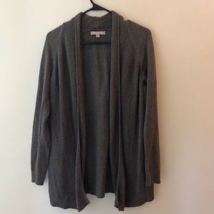 Banana republic long brown cardigan - size small